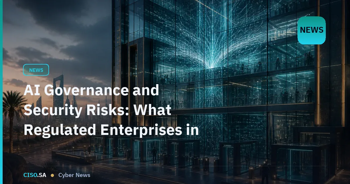 AI Governance and Security Risks: What Regulated Enterprises in Saudi Arabia Must Know