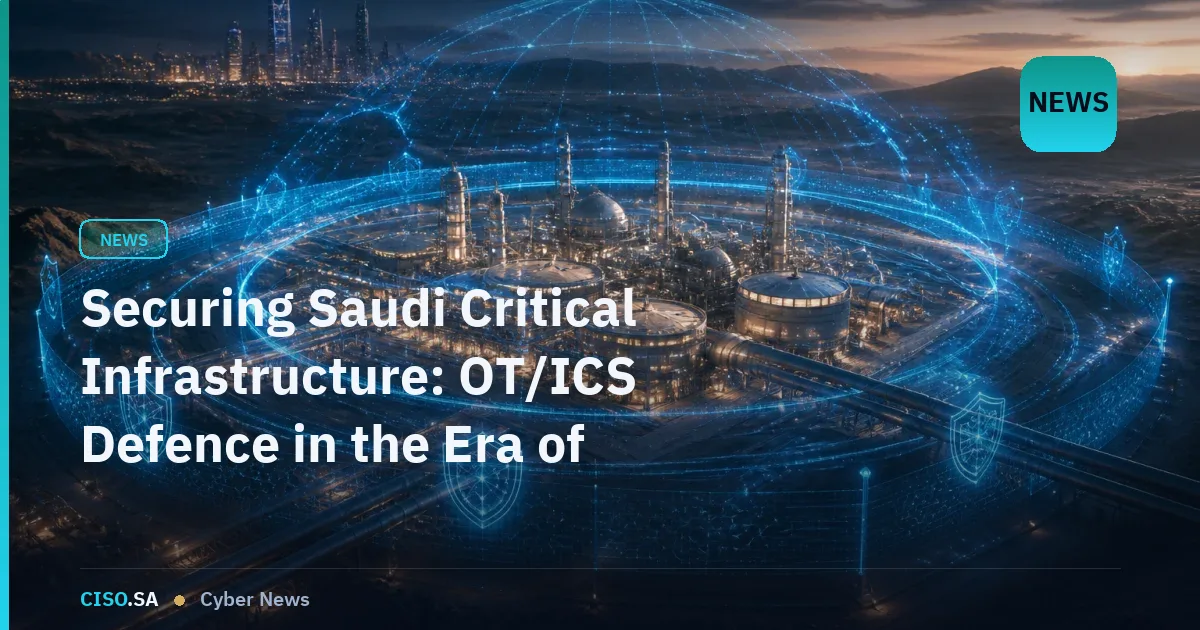 Securing Saudi Critical Infrastructure: OT/ICS Defence in the Era of Digital Convergence