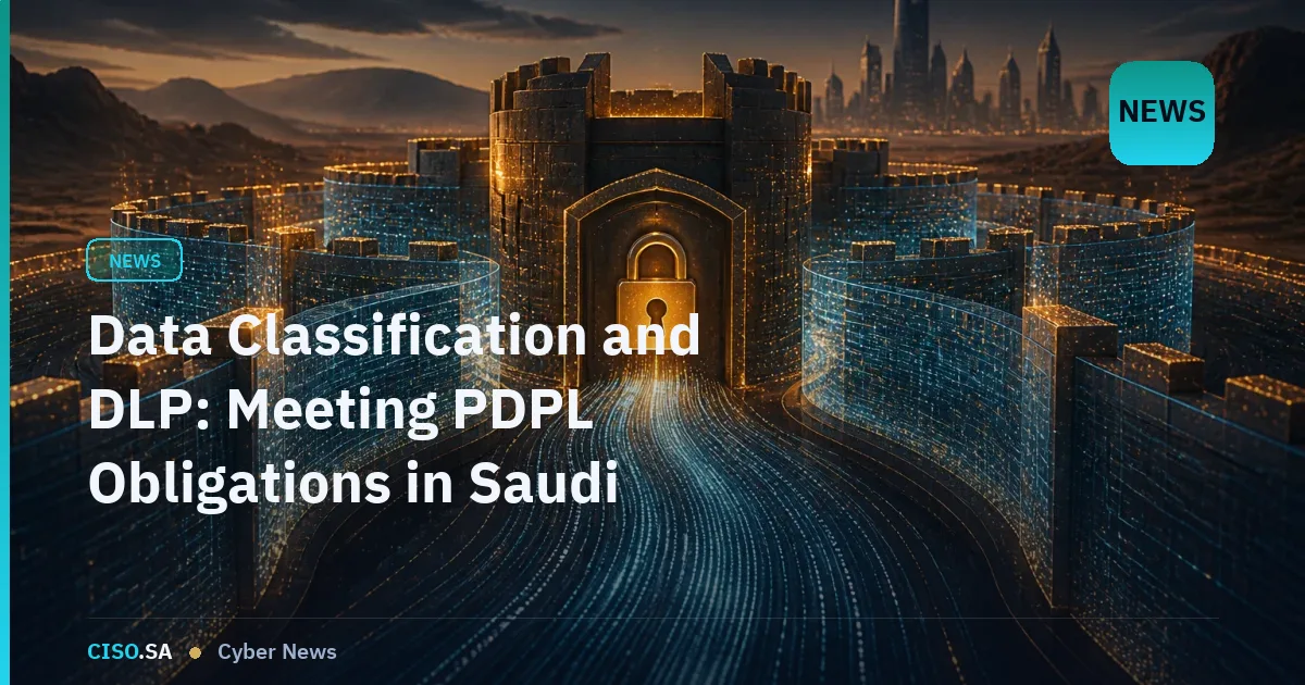 Data Classification and DLP: Meeting PDPL Obligations in Saudi Arabia