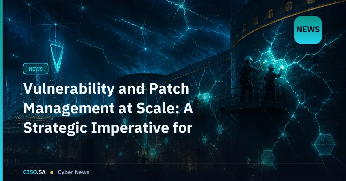 Vulnerability and Patch Management at Scale: A Strategic Imperative for GCC Organizations