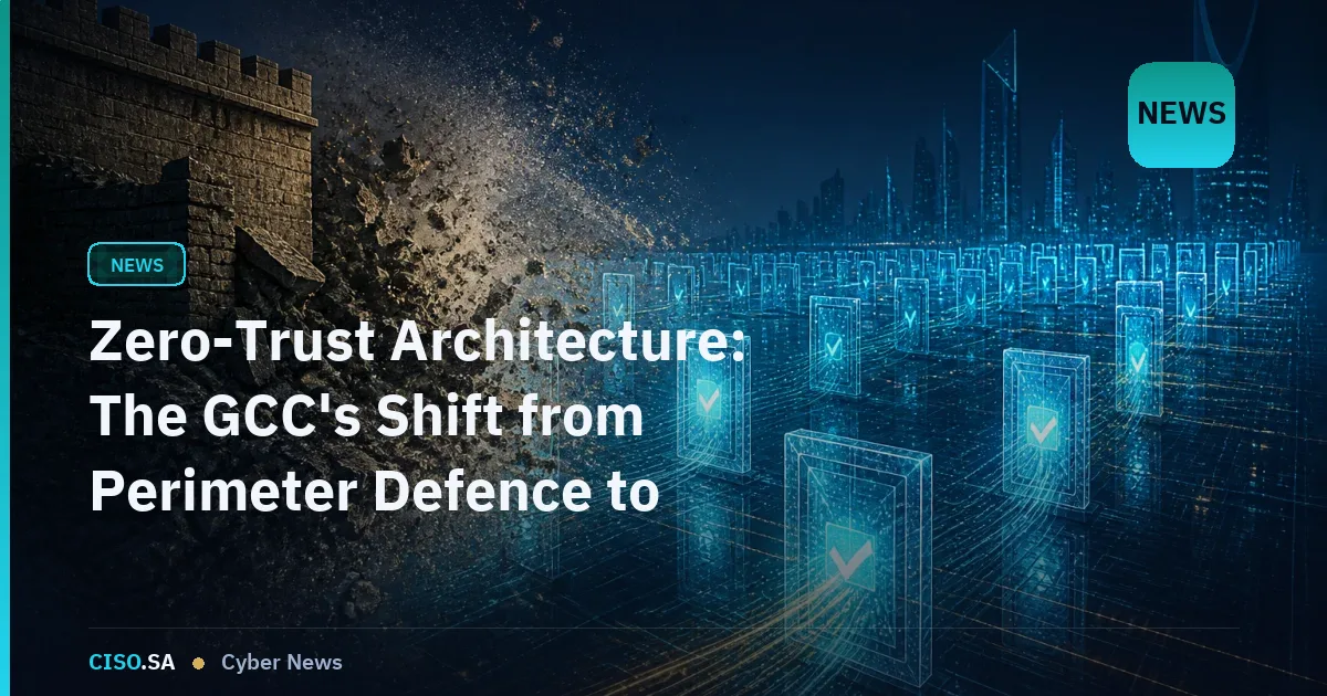 Zero-Trust Architecture: The GCC's Shift from Perimeter Defence to Continuous Verification
