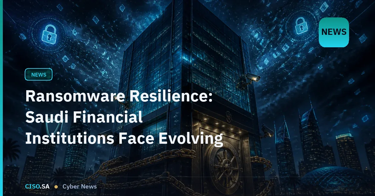 Ransomware Resilience: Saudi Financial Institutions Face Evolving Threats and Regulatory Demands