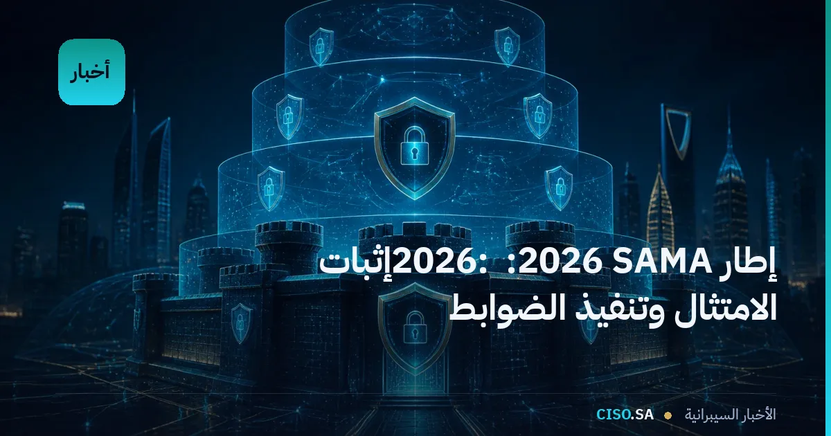 إطار SAMA للأمن السيبراني 2026: إثبات الامتثال وتنفيذ الضوابط