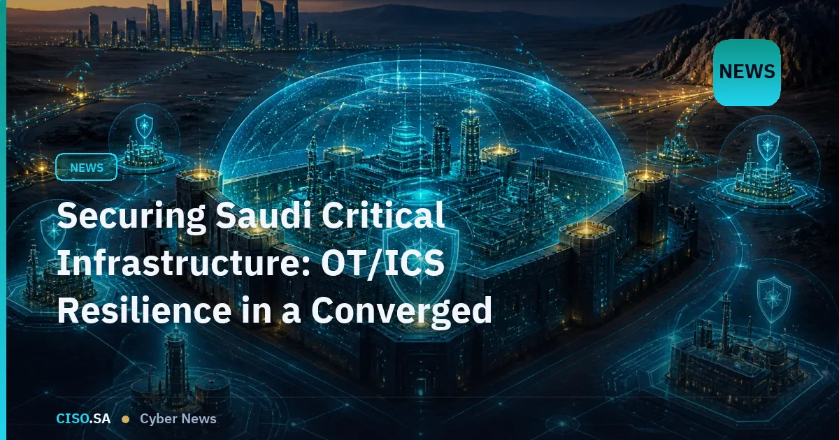 Securing Saudi Critical Infrastructure: OT/ICS Resilience in a Converged Threat Landscape