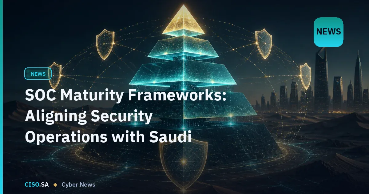 SOC Maturity Frameworks: Aligning Security Operations with Saudi Regulatory Expectations