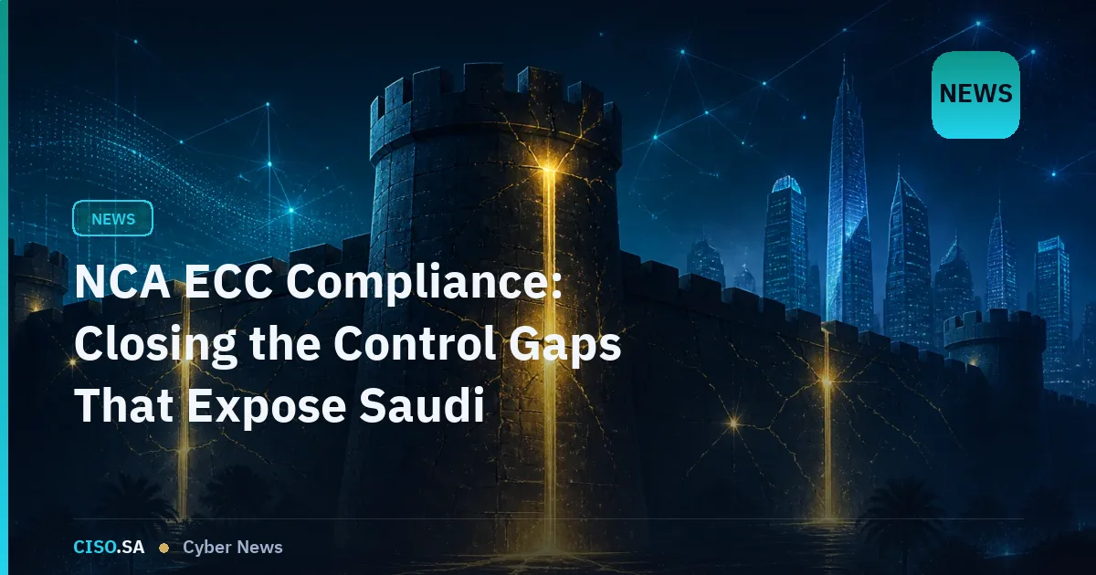 NCA ECC Compliance: Closing the Control Gaps That Expose Saudi Organizations
