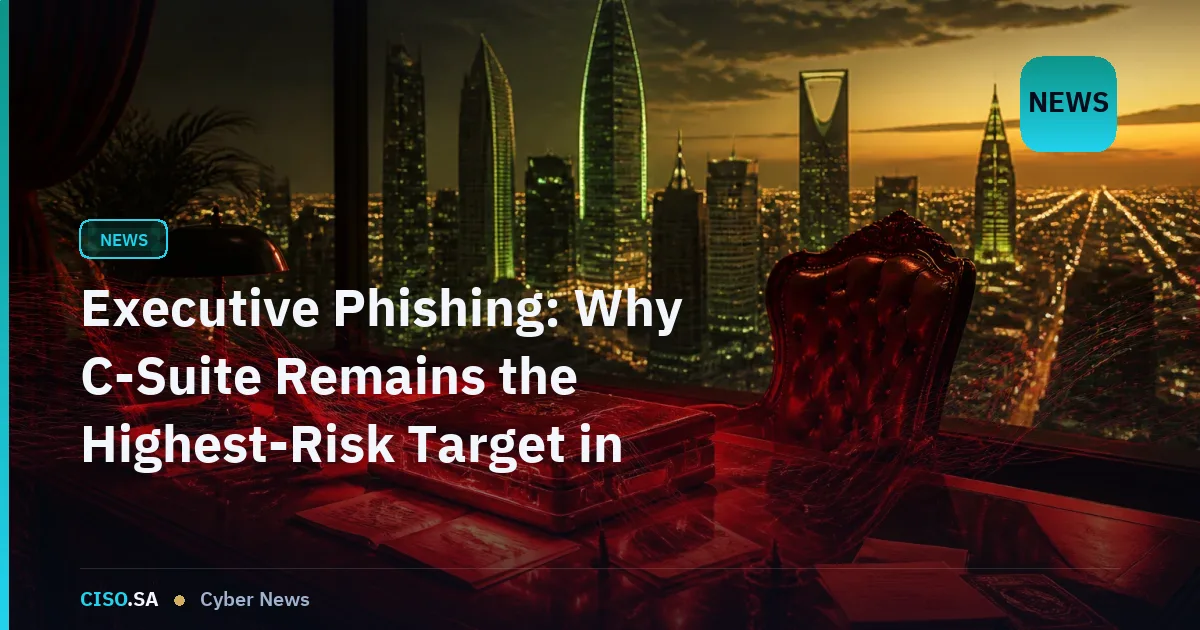 Executive Phishing: Why C-Suite Remains the Highest-Risk Target in 2026