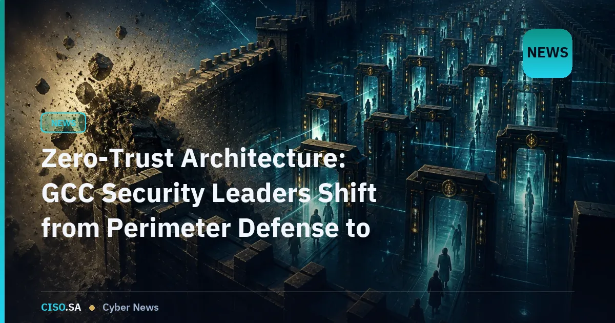 Zero-Trust Architecture: GCC Security Leaders Shift from Perimeter Defense to Continuous Verification