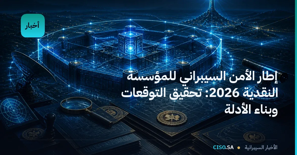 إطار الأمن السيبراني للمؤسسة النقدية 2026: تحقيق التوقعات وبناء الأدلة
