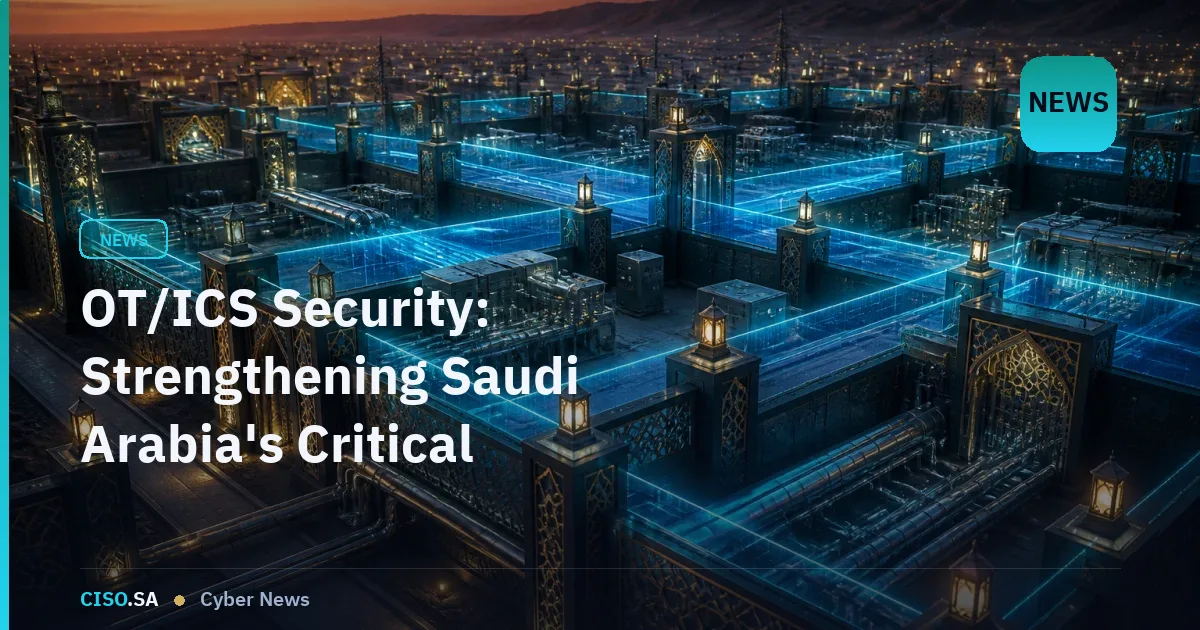 OT/ICS Security: Strengthening Saudi Arabia's Critical Infrastructure Defence