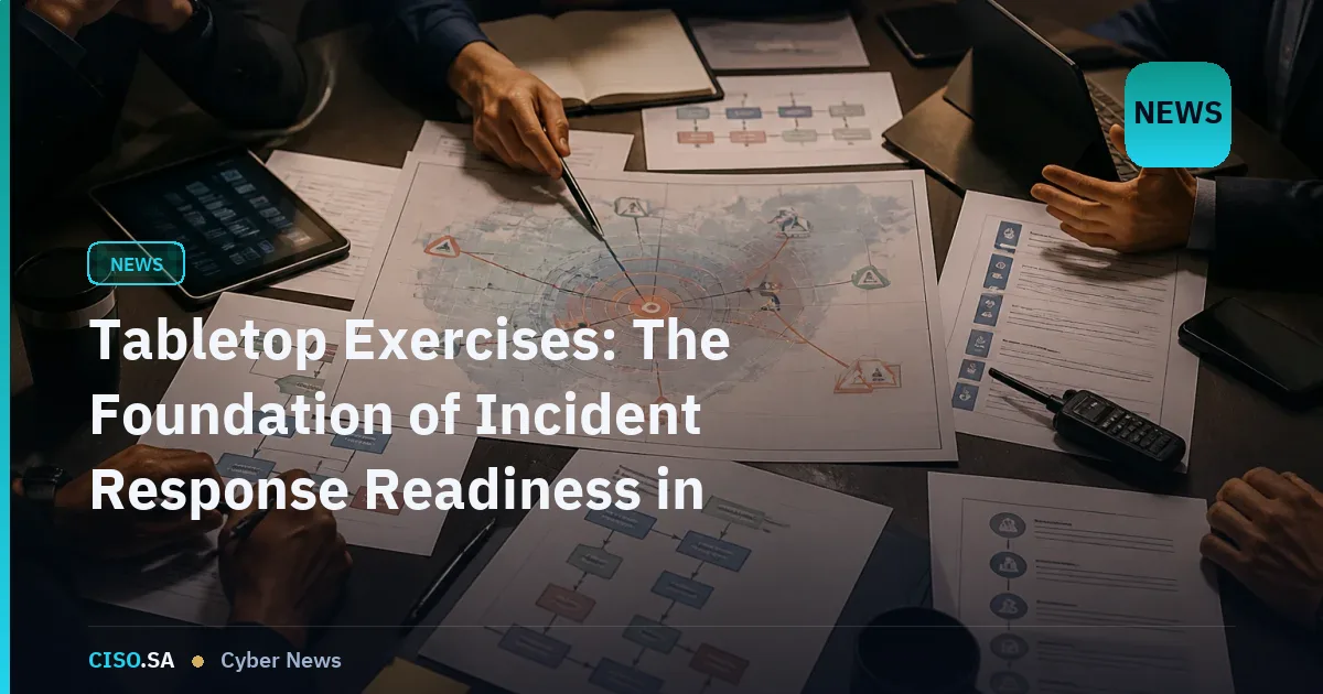Tabletop Exercises: The Foundation of Incident Response Readiness in Saudi Arabia