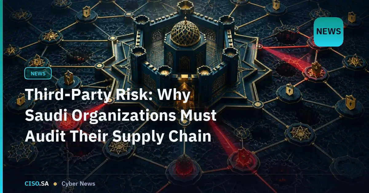 Third-Party Risk: Why Saudi Organizations Must Audit Their Supply Chain Now