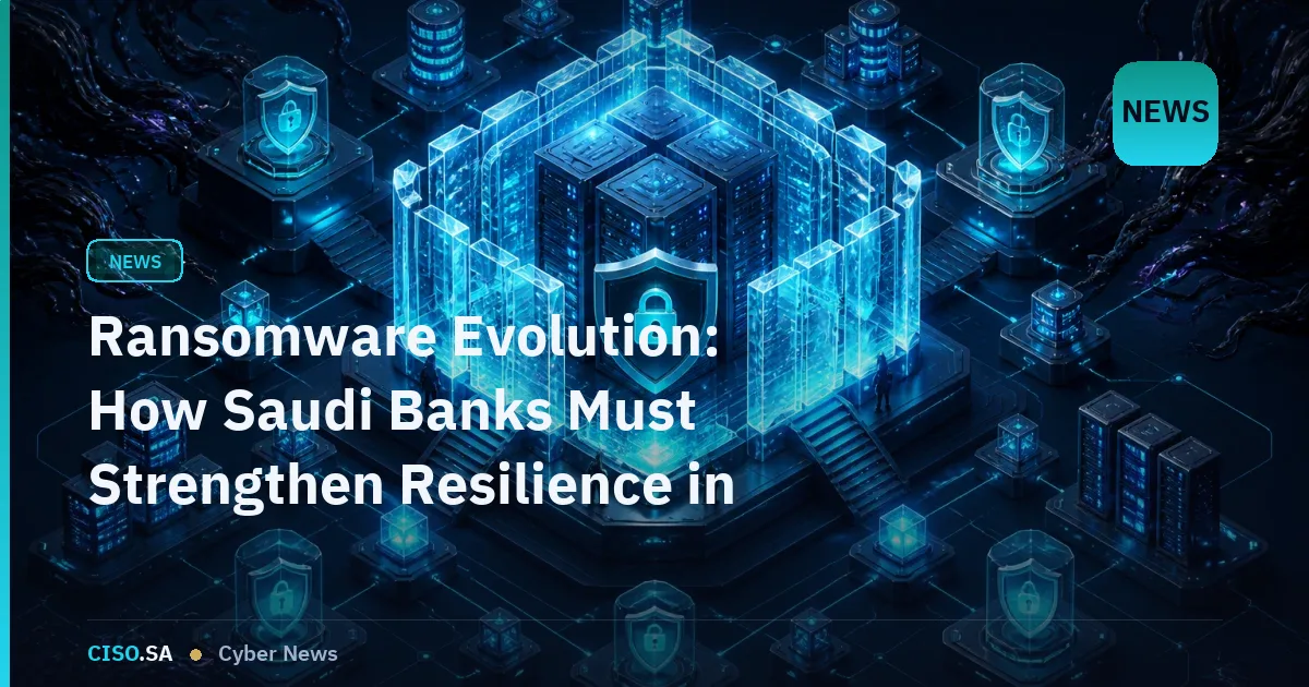 Ransomware Evolution: How Saudi Banks Must Strengthen Resilience in 2026