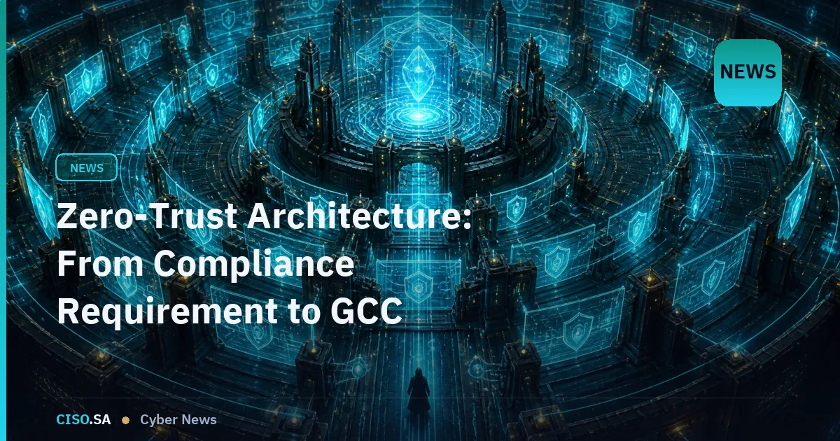 Zero-Trust Architecture: From Compliance Requirement to GCC Security Standard