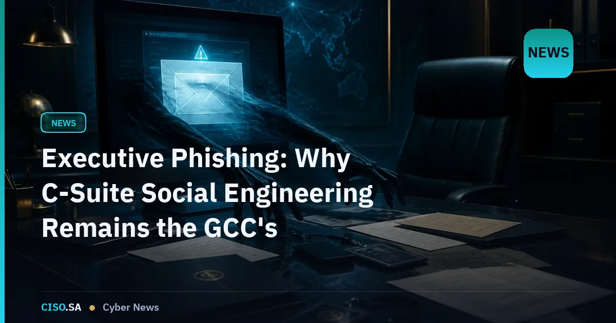 Executive Phishing: Why C-Suite Social Engineering Remains the GCC's Costliest Breach Vector