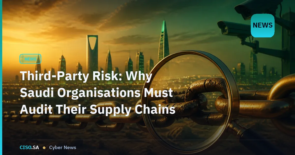 Third-Party Risk: Why Saudi Organisations Must Audit Their Supply Chains Now