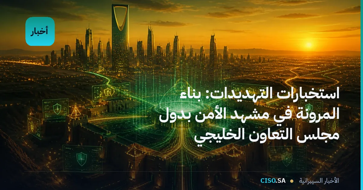 استخبارات التهديدات: بناء المرونة في مشهد الأمن بدول مجلس التعاون الخليجي