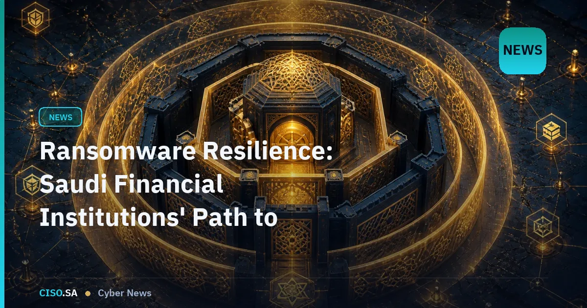 Ransomware Resilience: Saudi Financial Institutions' Path to Recovery and Prevention