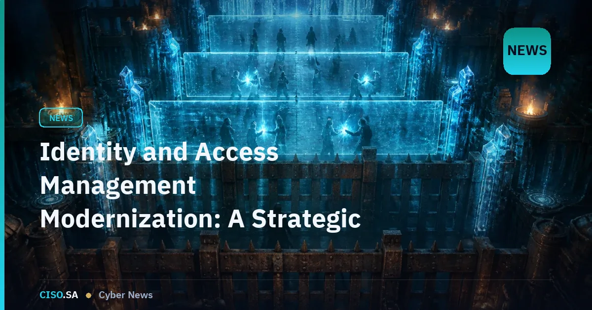 Identity and Access Management Modernization: A Strategic Imperative for GCC Security Leaders