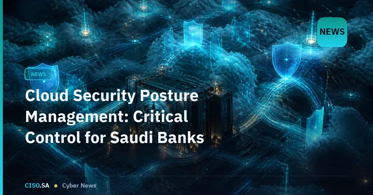Cloud Security Posture Management: Critical Control for Saudi Banks
