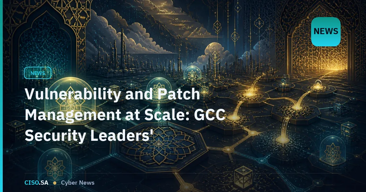 Vulnerability and Patch Management at Scale: GCC Security Leaders' Operational Blueprint