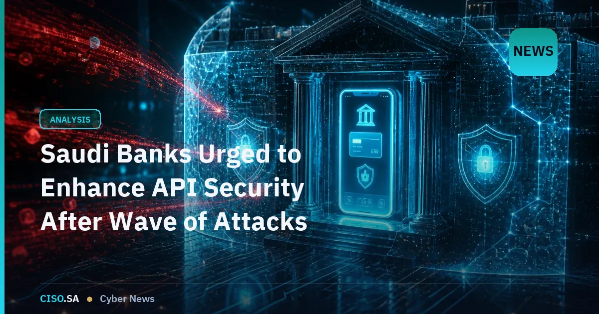 Saudi Banks Urged to Enhance API Security After Wave of Attacks