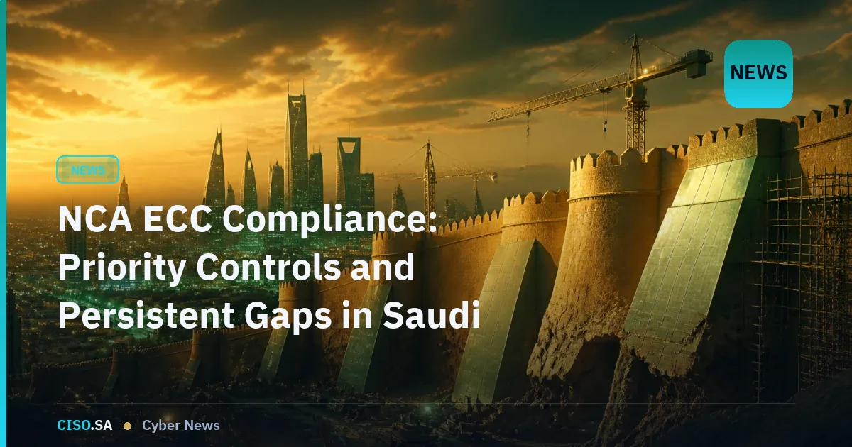 NCA ECC Compliance: Priority Controls and Persistent Gaps in Saudi Organizations