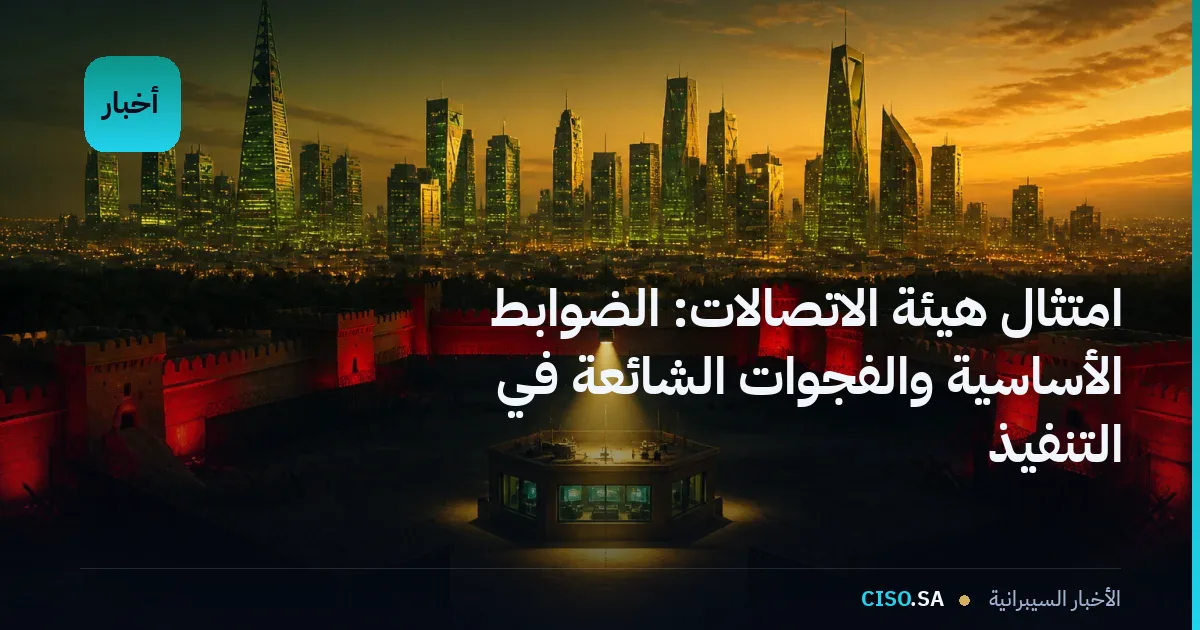 امتثال هيئة الاتصالات: الضوابط الأساسية والفجوات الشائعة في التنفيذ