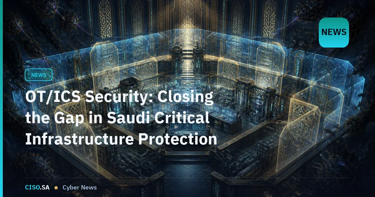 OT/ICS Security: Closing the Gap in Saudi Critical Infrastructure Protection