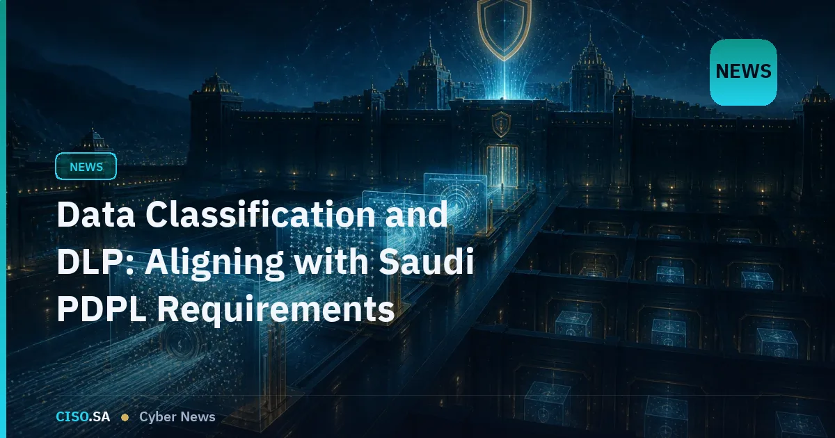 Data Classification and DLP: Aligning with Saudi PDPL Requirements