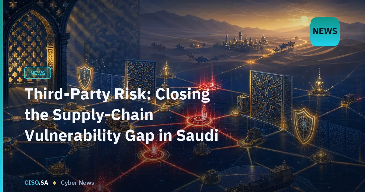 Third-Party Risk: Closing the Supply-Chain Vulnerability Gap in Saudi Arabia