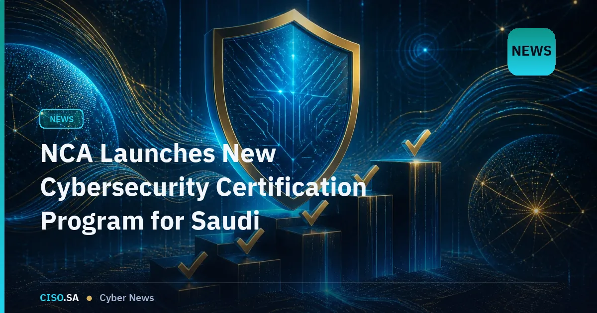 NCA Launches New Cybersecurity Certification Program for Saudi Organizations