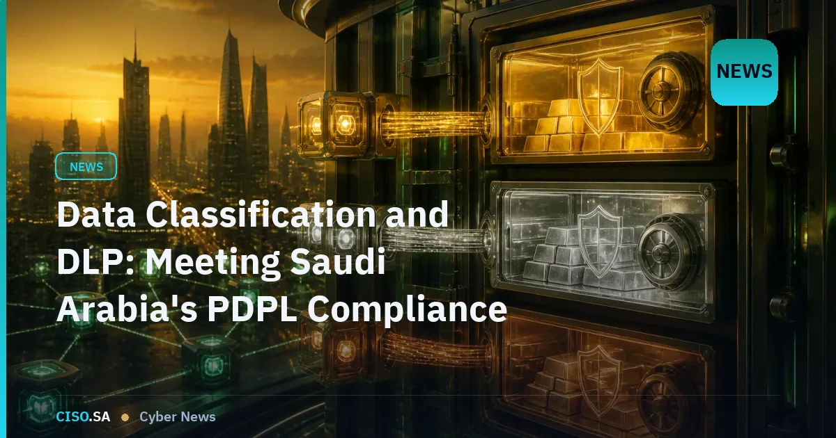 Data Classification and DLP: Meeting Saudi Arabia's PDPL Compliance Obligations