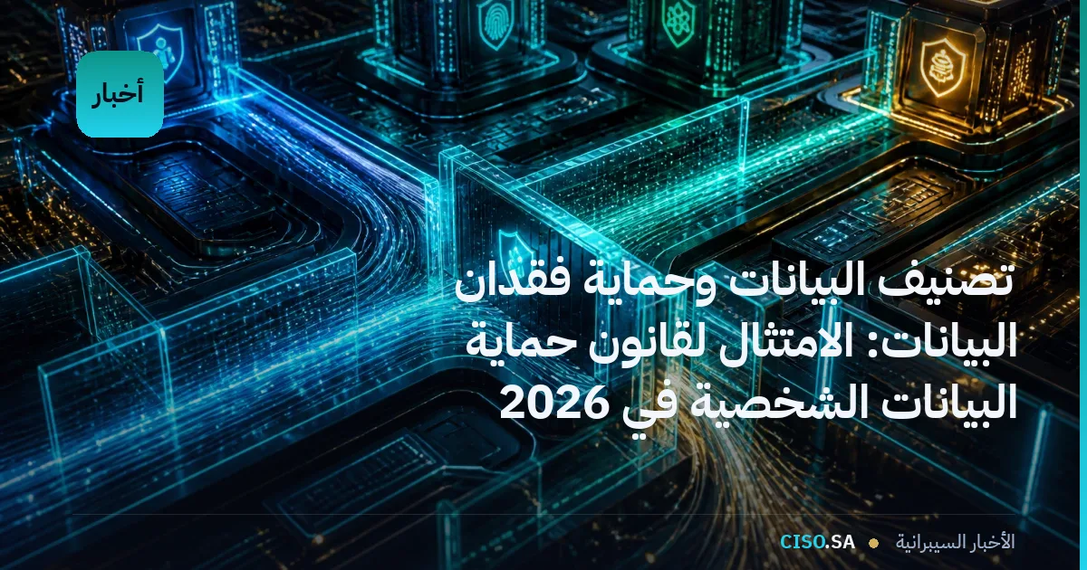 تصنيف البيانات وحماية فقدان البيانات: الامتثال لقانون حماية البيانات الشخصية في 2026