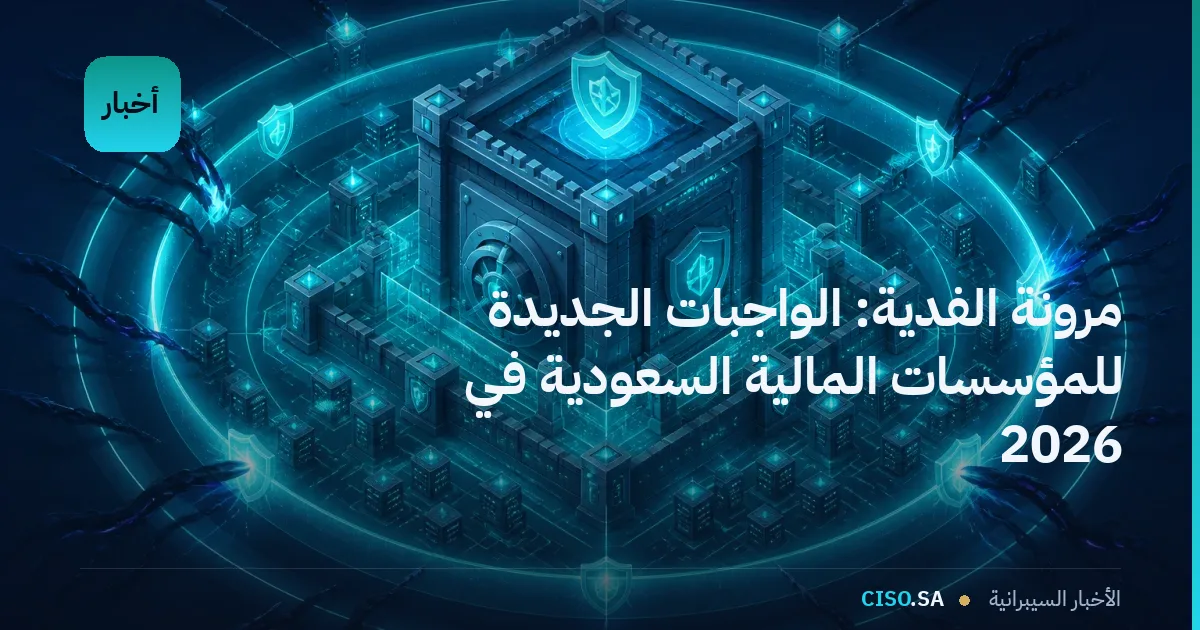 مرونة الفدية: الواجبات الجديدة للمؤسسات المالية السعودية في 2026