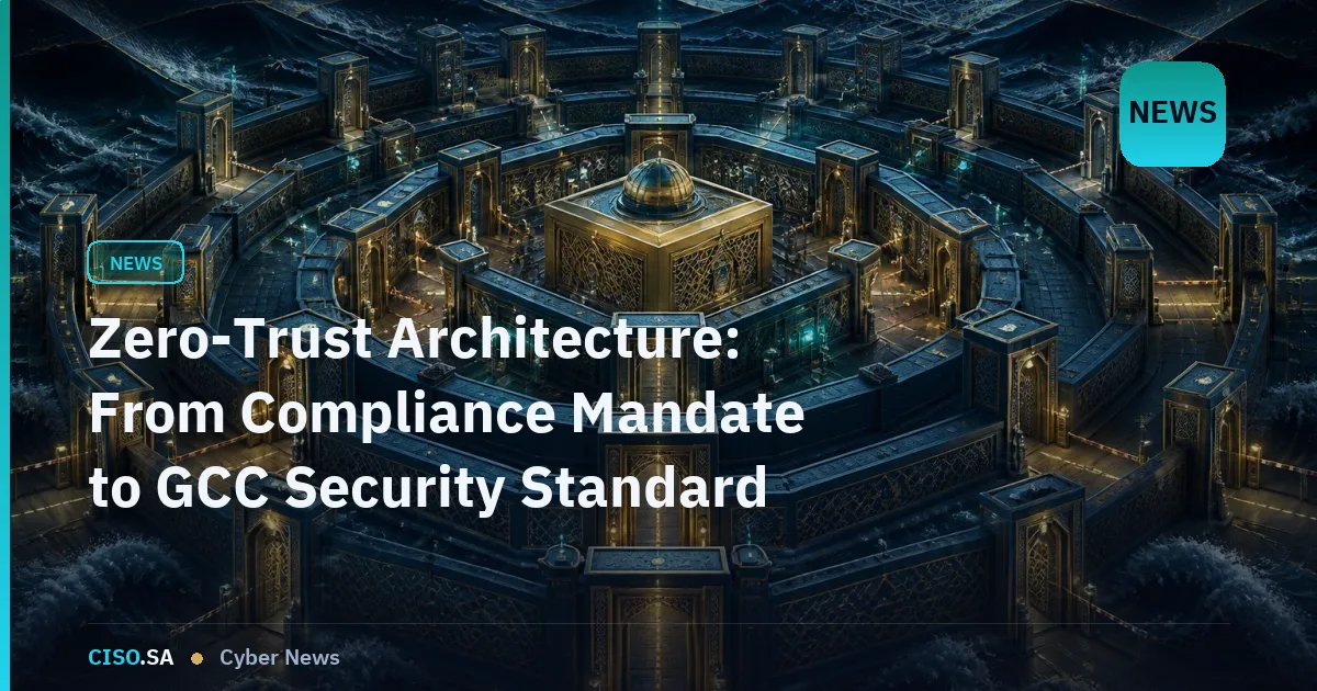 Zero-Trust Architecture: From Compliance Mandate to GCC Security Standard