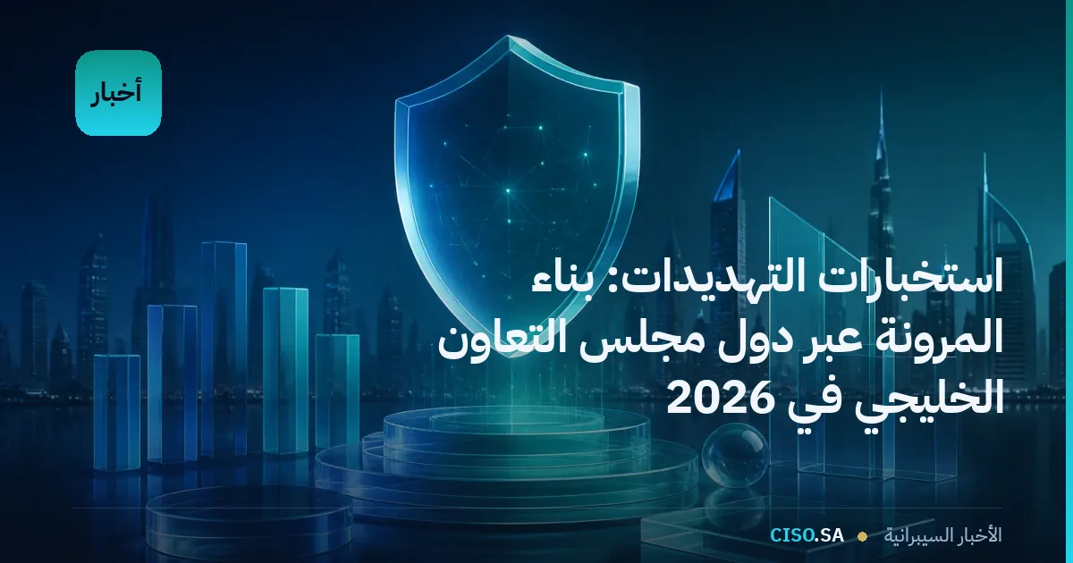 استخبارات التهديدات: بناء المرونة عبر دول مجلس التعاون الخليجي في 2026