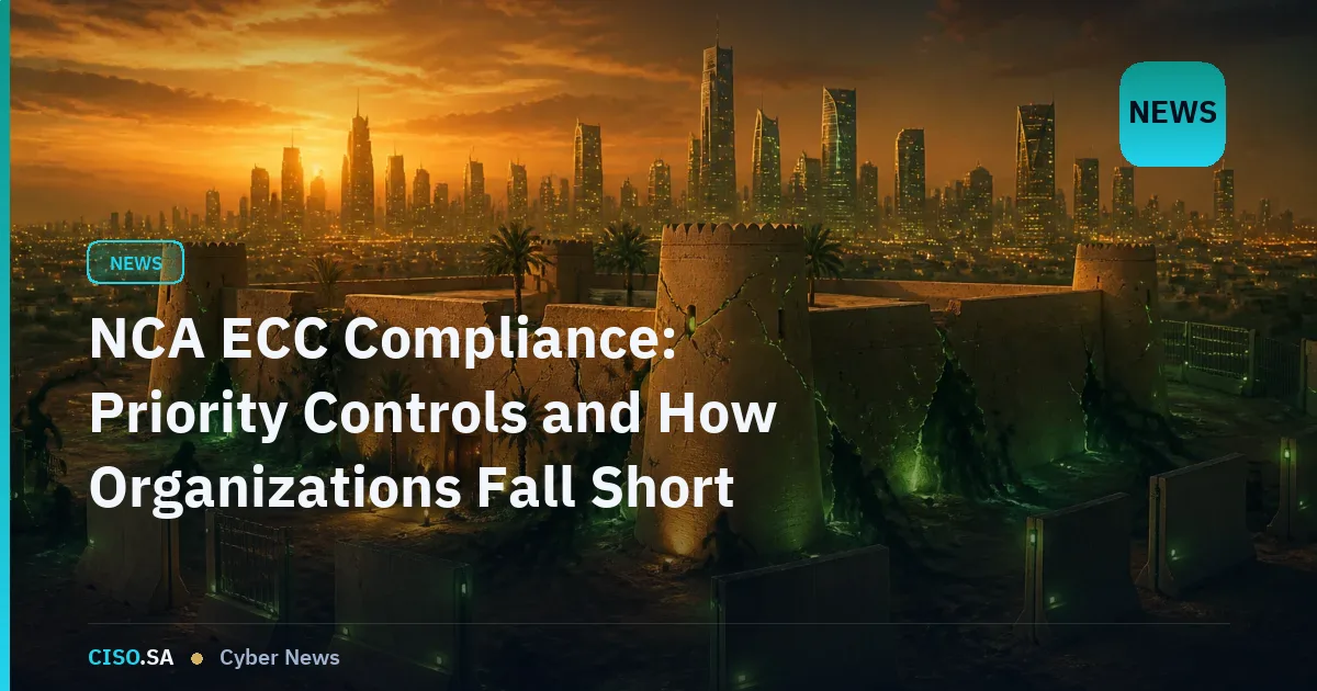 NCA ECC Compliance: Priority Controls and How Organizations Fall Short