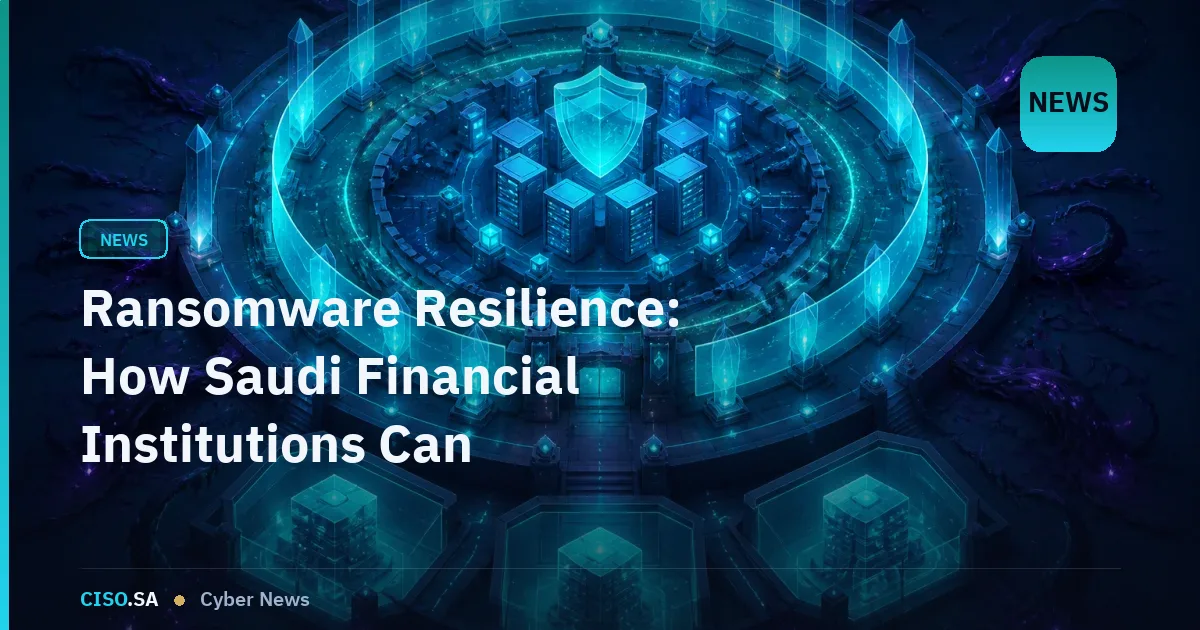 Ransomware Resilience: How Saudi Financial Institutions Can Strengthen Defences in 2026