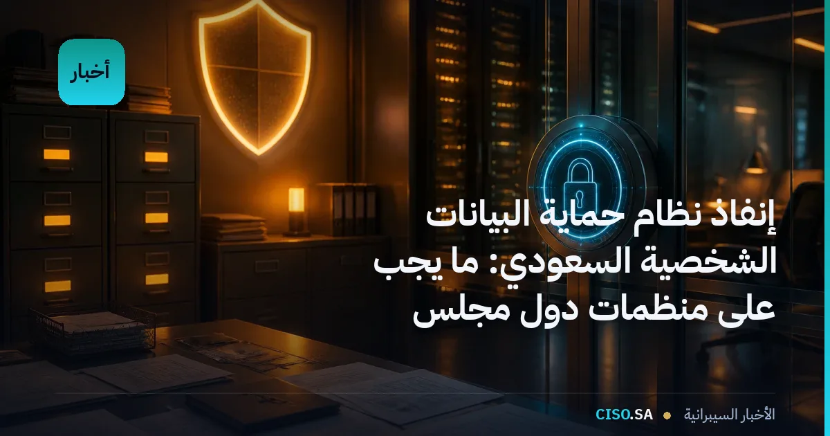 إنفاذ نظام حماية البيانات الشخصية السعودي: ما يجب على منظمات دول مجلس التعاون أن تعرفه في 2026