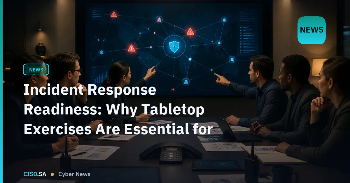Incident Response Readiness: Why Tabletop Exercises Are Essential for GCC Security Leaders