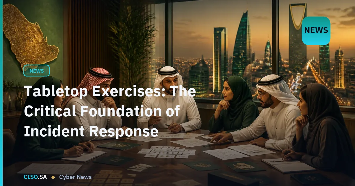 Tabletop Exercises: The Critical Foundation of Incident Response Readiness in Saudi Arabia