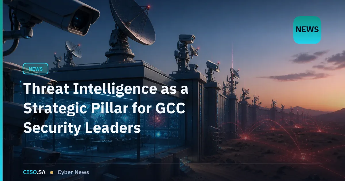 Threat Intelligence as a Strategic Pillar for GCC Security Leaders
