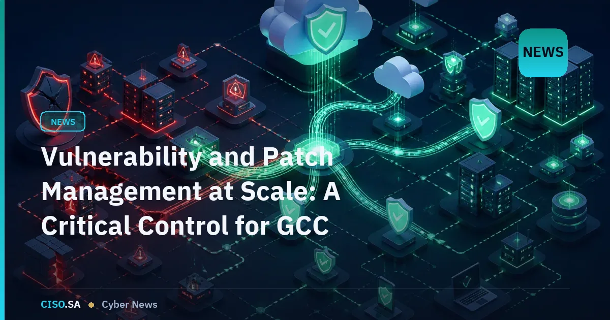 Vulnerability and Patch Management at Scale: A Critical Control for GCC Enterprises