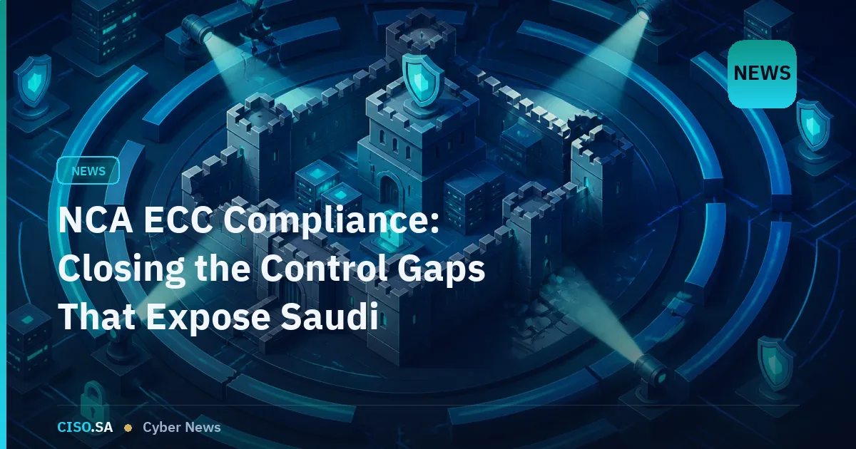 NCA ECC Compliance: Closing the Control Gaps That Expose Saudi Organizations