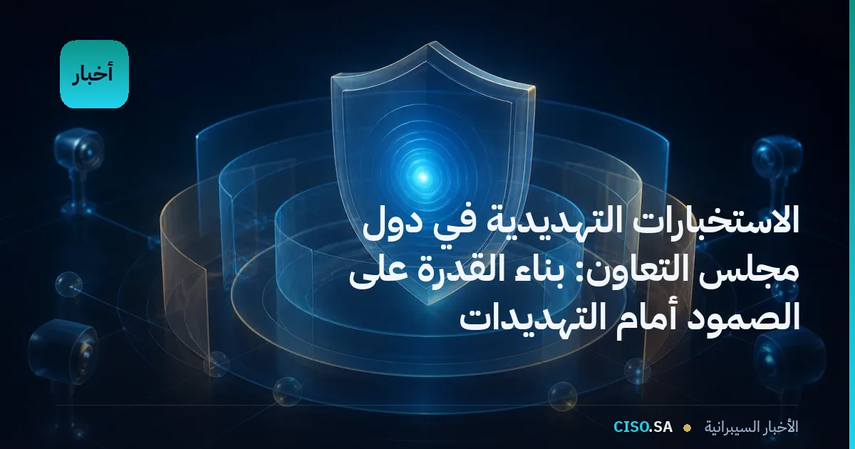الاستخبارات التهديدية في دول مجلس التعاون: بناء القدرة على الصمود أمام التهديدات السيبرانية الإقليمية المتطورة