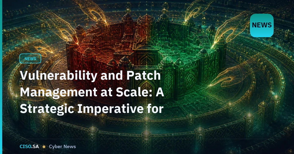 Vulnerability and Patch Management at Scale: A Strategic Imperative for GCC Enterprises
