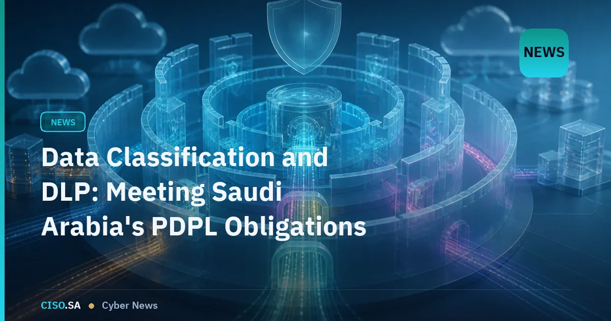 Data Classification and DLP: Meeting Saudi Arabia's PDPL Obligations