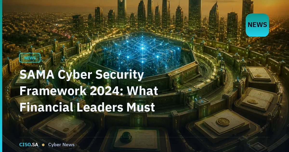 SAMA Cyber Security Framework 2024: What Financial Leaders Must Demonstrate