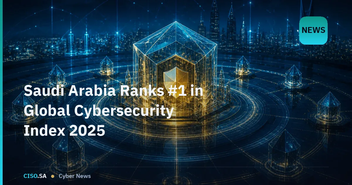 Saudi Arabia Ranks #1 in Global Cybersecurity Index 2025